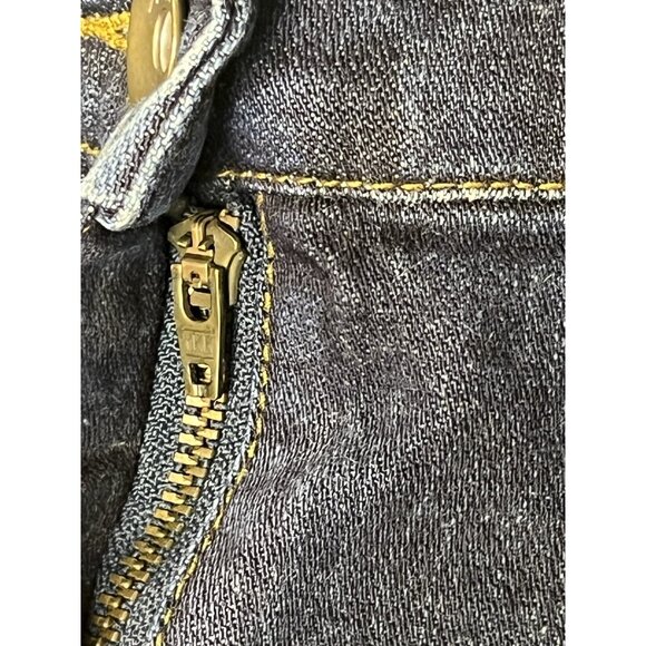 Torrid Denim Jean Skirt Women’s Sz 20 Slit In Back Knee Length - Picture 5 of 11